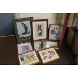 A QUANTITY OF EQUESTRIAN PRINTS