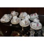 A COLLECTION OF TEA & DINNERWARE TO INCLUDE ROYAL CROWN DERBY