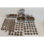 A COLLECTION OF BRITISH BRONZE COINS, mostly 19th/20th century issues