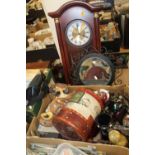 A QUANTITY OF SUNDRIES TO INCLUDE A WALL CLOCK