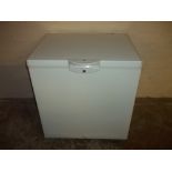 AN INDESIT CHEST FREEZER