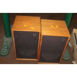 A PAIR OF WARFDALE SPEAKERS