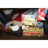 A QUANTITY OF CHILDREN'S TOYS, GAMES ETC.