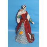 A ROYAL DOULTON FIGURINE 'ANNE BOLEYN'