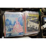 STAGE AND THEATRE SHEET MUSIC MAINLY 1930s - 1950s to include Cole Porter, Ivor Novello, Noel