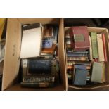 TWO BOXES OF BOOKS TO INCLUDE ANTIQUARIAN