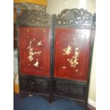 TWO ORIENTAL STYLE PANELS