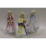 THREE ROYAL DOULTON NSPCC FIGURES FAITH, HOPE AND CHARITY