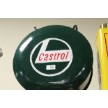 ***A LARGE MODERN METAL CASTROL TWIN HANDLED JERRY CAN*