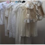 A COLLECTION OF VINTAGE CHILDRENS CLOTHING, various styles and periods to include a Victorian