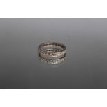 A FULL DIAMOND ETERNITY RING, set with brilliant cut diamonds of an estimated 0.60 carat, ring