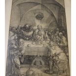 AFTER ALBRECHT DURER (1471-1528). German school, 19th century religious interior scene with Jesus