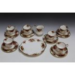 A ROYAL ALBERT OLD COUNTRY ROSES TEASET