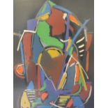 ANDRE LANSKOY (1902-1976). Russian school, abstract composition, signed in pencil lower right,