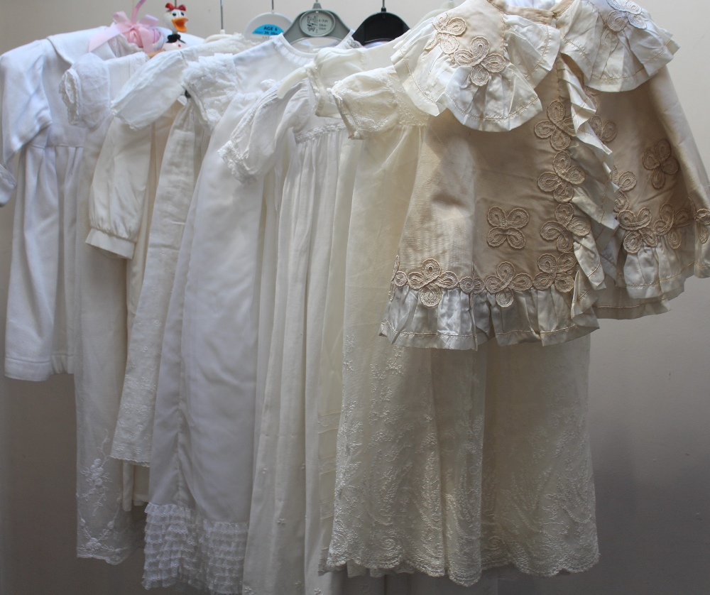 A COLLECTION OF VINTAGE CHILDRENS CLOTHING, various styles and periods to include a Victorian - Image 2 of 6