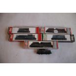 FIVE BOXED LIMA 'N' GAUGE LOCOMOTIVES, to include Number 205 Class 86 Diesel/Electric BR Blue Number