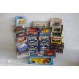 A COLLECTION OF 25 BOXED CORGI AND ORIGINAL OMNIBUS DIECAST VEHICLES