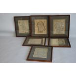 EIGHTEENTH CENTURY MAPS OF STAFFORDSHIRE to include Badeslade & Toms, Robert Morden, John Rocque,