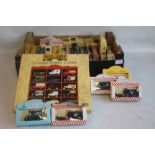 A COLLECTION OF 40 LLEDO DAYS GONE OXFORD DIECAST, VANGUARDS AND CASTLEHOUSE MODELS, together with a