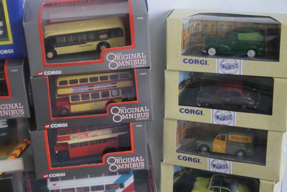 A COLLECTION OF 30 BOXED CORGI DIECAST VEHICLES to include Original Omnibus, Inspector Morse, London - Image 2 of 5