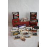 A COLLECTION OF 25 BOXED DIECAST VEHICLES ETC, to include Solido, Matchbox, Exclusive First