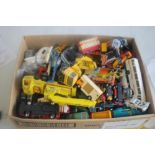 A COLLECTION OF PLAYWORN DIECAST VEHICLES by Dinky, Corgi, Britains and Ertl