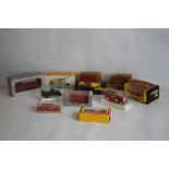 A COLLECTION OF BOXED DIECAST FIRE SERVICE EMERGENCY VEHICLES to include Dinky 271 Ford Transit