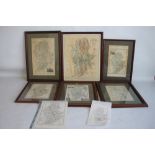 NINETEENTH CENTURY STAFFORDSHIRE MAPS to include Thomas Moule (early version), Pigot, Duncan,