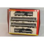 A HORNBY GREAT WESTERN SET HS7 R2115, 43124/42081/42082/43002, boxed