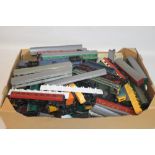 A LARGE QUANTITY OF '00' GAUGE CARRIAGES AND ROLLING STOCK by Lima, Airfix, Jouef, Playcraft and