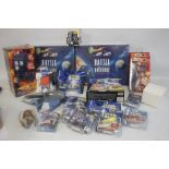 A COLLECTION OF BOXED AND LOOSE STAR WARS RELATED ITEMS, to include Figures, Stickers, Card games,