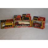 FIVE BOXED DINKY DIECAST VEHICLES to include 285 Merryweather Marquis Fire Tender, 432 Foden tipping