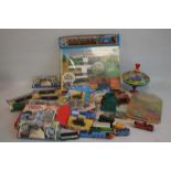 A COLLECTION OF THOMAS THE TANK ENGINE RELATED ITEMS, to include Hornby 'Percy' Electric Train Set