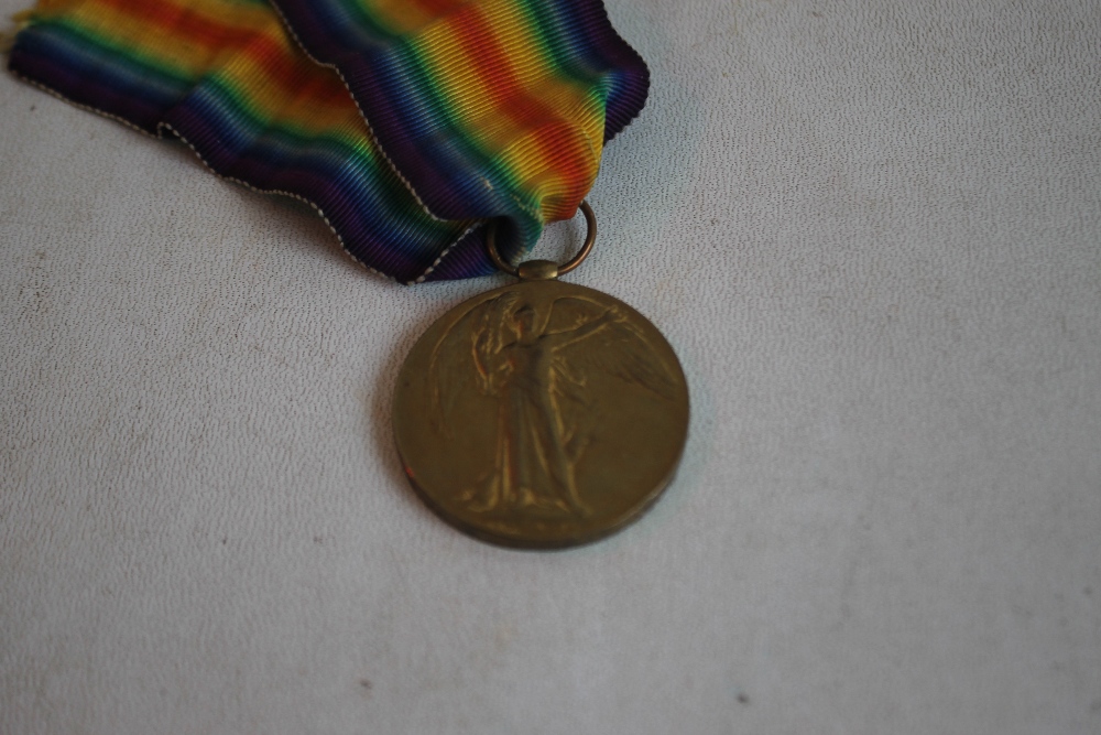 SEVEN FIRST WORLD WAR MEDALS to include Trio (Star Medal, British War Medal & Victory Medal) for - Image 8 of 8