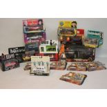 A COLLECTION OF TEN BOXED CORGI AND WELLY TV AND FILM RELATED DIECAST VEHICLES to include 292