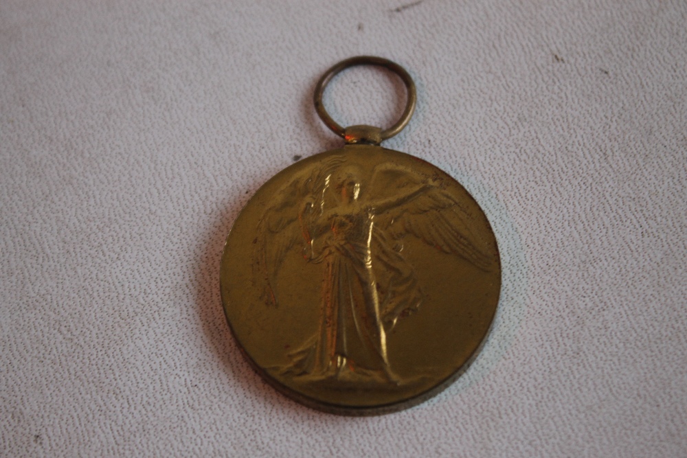 TRIO OF FIRST WORLD WAR MEDALS PLUS BRONZE DEATH PLAQUE, in original cardboard envelope to include - Image 6 of 9