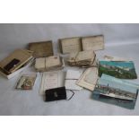 A BOX OF EPHEMERA to include account books for Leek & Moorlands Provident Association 1877 -