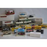 A COLLECTION OF 30 BOXED DIECAST VEHICLES, to include Vanguards, Solido, Vitesse, Matchbox Models of