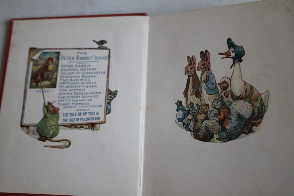 BEATRIX POTTER - 'CECILY PARSLEY'S NURSERY RHYMES' FIRST EDITION, together with early editions of ' - Image 3 of 6