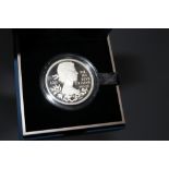 A ROYAL MINT 2012 'QUEENS DIAMOND JUBILEE' SILVER PROOF PIEDFORT £5 COIN, limited edition No 0077/