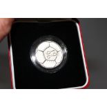 A ROYAL MINT 1996 SILVER PROOF PIEDFORT £2 COIN 'A CELEBRATION OF FOOTBALL', with COA/Booklet, in