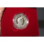 A ROYAL MINT 'HER MAJESTY THE QUEEN ELIZABETH THE QUEEN MOTHER' SILVER PROOF MEMORIAL CROWN, with