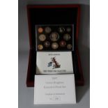 A ROYAL MINT 2007 UNITED KINGDOM EXECUTIVE PROOF TWELVE COIN SET, comprising £5, £2 (3), £1, 50