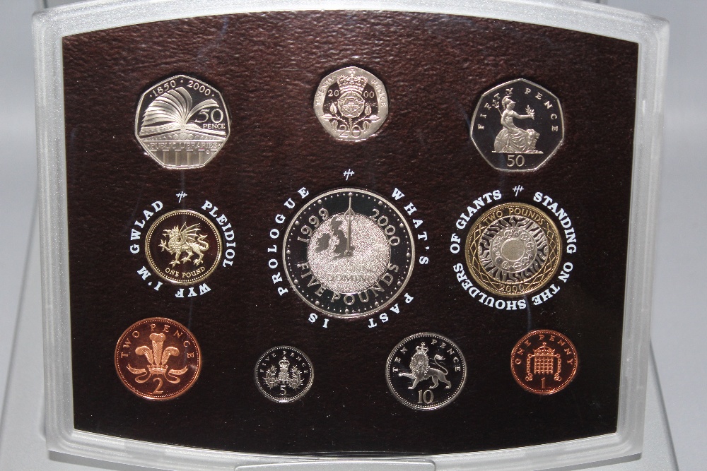 A ROYAL MINT 2000 EXECUTIVE PROOF COIN COLLECTION TEN COIN SET, comprising of the full British - Image 3 of 3