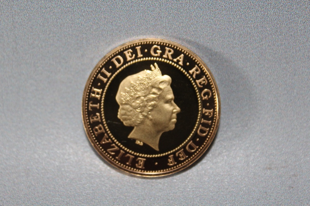 A ROYAL MINT GOLD PROOF £2 COIN 'DNA DOUBLE HELIX FIFTIETH ANNIVERSARY' COIN, limited edition No - Image 3 of 4