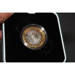 A ROYAL MINT '400TH ANNIVERSARY OF THE GUNPOWDER PLOT' SILVER PROOF £2 COIN, with COA/Booklet, in