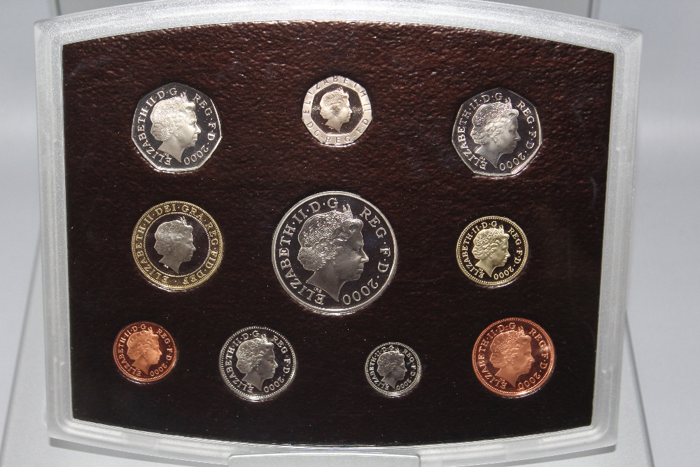 A ROYAL MINT 2000 EXECUTIVE PROOF COIN COLLECTION TEN COIN SET, comprising of the full British - Image 2 of 3