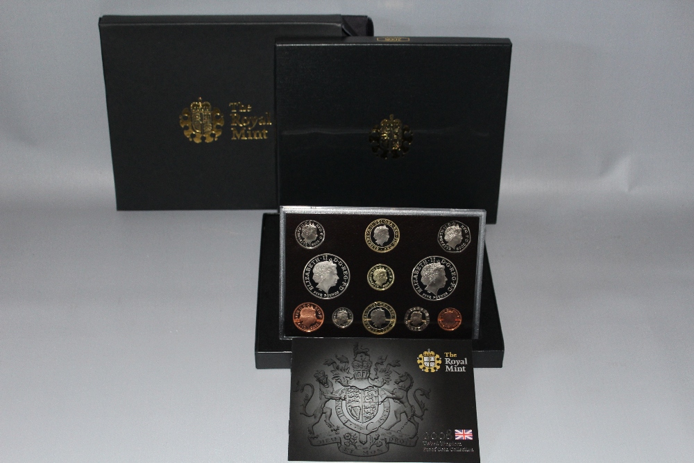 A ROYAL MINT 2008 SILVER PROOF COIN COLLECTION ELEVEN COIN SET, comprising £5 (2), £2 (2), £1, - Image 3 of 3