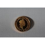 A ROYAL MINT 1997 UNITED KINGDOM GOLD PROOF £2 COIN, limited edition No 0001/2500, with COA/Booklet,