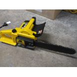 AN ELECTRIC CHAINSAW